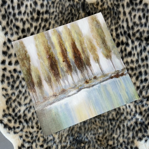 🆕Canvas Tree Forest Painting, 16”x16” - Picture 3 of 6